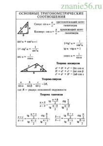 Геометрия треугольники